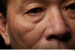 Eye Face Nose Cheek Skin Man Asian Slim Wrinkles Studio photo references